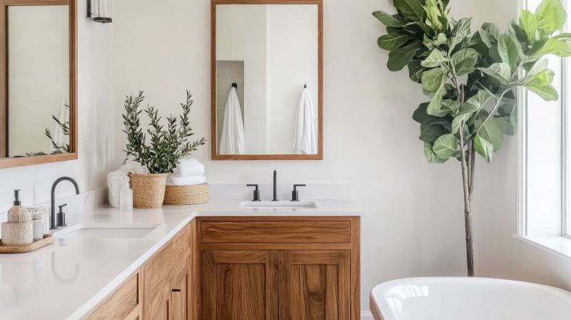 Bathroom Vanity and Storage